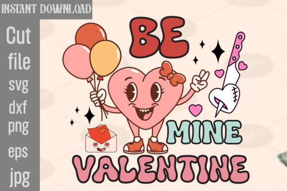 Be Mine Valentine Retro PNG Sublimation Review