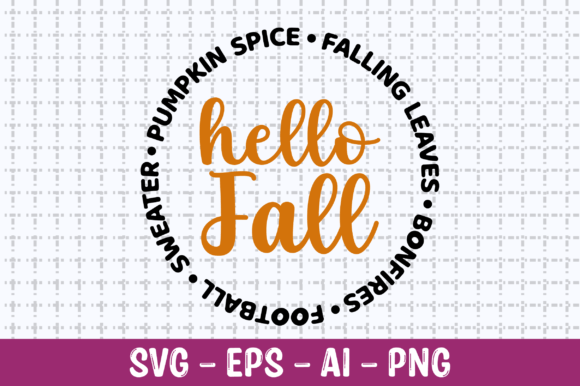 Hello Fall Pumpkin Spice Bonfires SVG Review