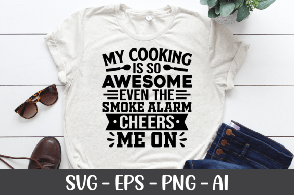 My Cooking is So Awesome Even the Smoke Cheers Me On