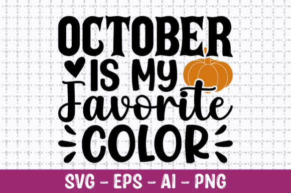 October Is My Favorite Color SVG Review