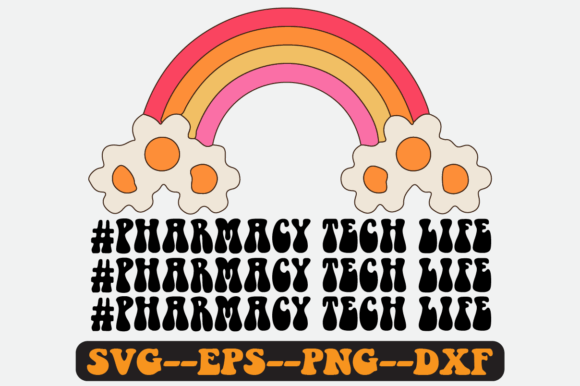 Pharmacy Tech Quote Retro SVG Design Review