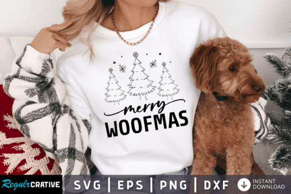 Review of the Merry Woofmas SVG Design for Real Embroidery Projects