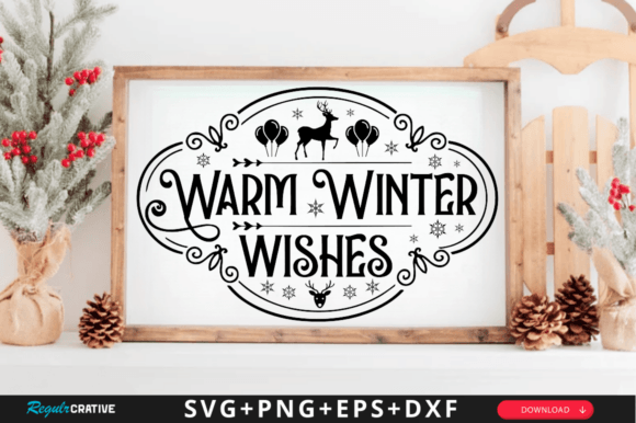 Warm Winter Wishes SVG Design Review for Real Projects